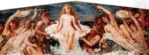The Birth Of Venus by Karoly Lotz