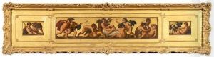Fresques De L'opera De Budapest (study, Various Sizes; Triptych) by Karoly Lotz