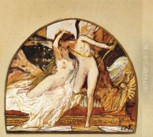 Amor Es Psziche (amor And Psyche) by Karoly Lotz