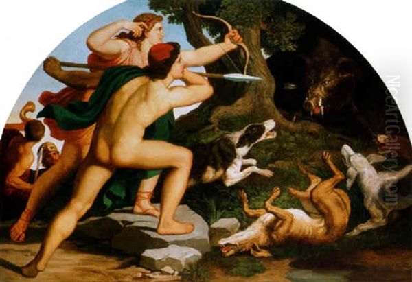 Apollo Es Diana Vadaszaton (apollo And Diana Hunting) - view 1