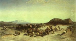 La Transhumance Avec Le Mont Sainte-victoire