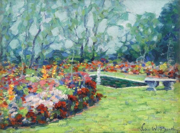 Garden In Spring - view 1