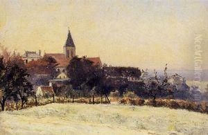 Paysage D'herblay by Paul Louchet