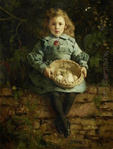 Collecting Eggs by William Mouat Loudan