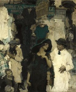 Third Avenue, Lower East Side by Walt S. Louderback
