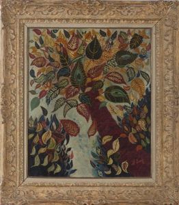 Tree With Autumn Leaves by Seraphine De Senlis