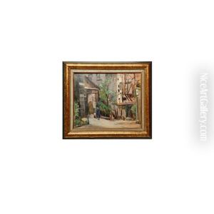 Untitled (street Scene) by Jeanne Lourier