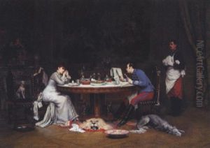 The Morning Read by Louis Auguste Georges Loustaunau