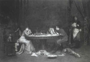 The Breakfast Conversation by Louis Auguste Georges Loustaunau