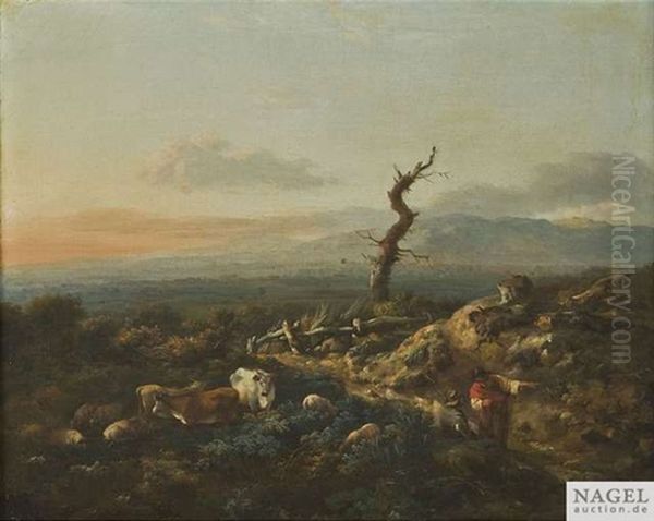 Weite Landschaft Mit Hirten - view 1