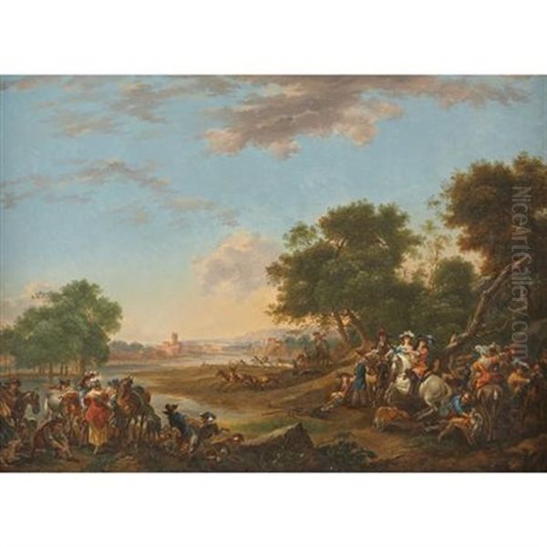 The Stag Hunt - view 1