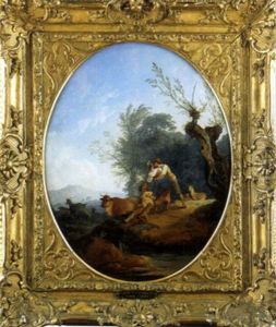 Hirten In Galanter Szene by Philip James de Loutherbourg