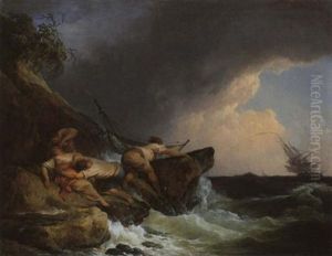 Der Schiffbruch by Philip James de Loutherbourg