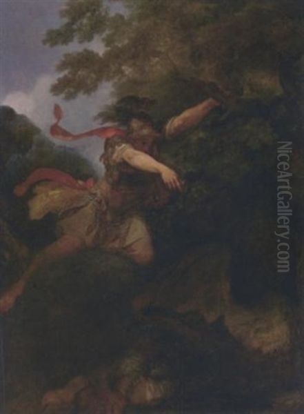 Jason Capturing The Golden Fleece - view 1