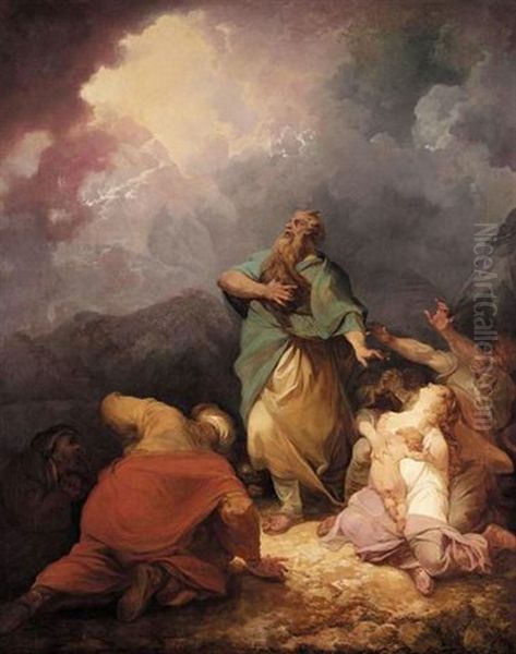 The Giving Of The Law - view 1
