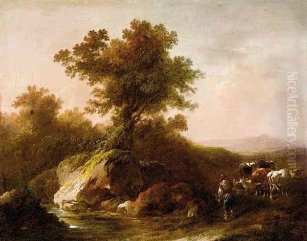 Landscape With Herdsmen And Animals - view 1