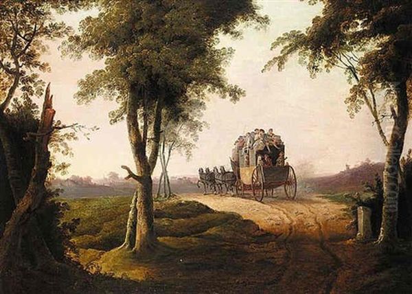 A Stagecoach On The Dover Road - view 1