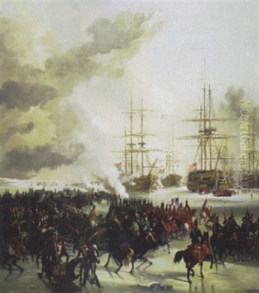 Embarking Troops - French Revolutionary Wars - view 1
