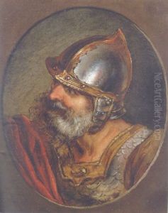 Head Of A Roman Soldier
