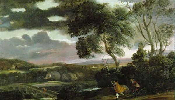 Landschaft Im Gewittersturm - view 1