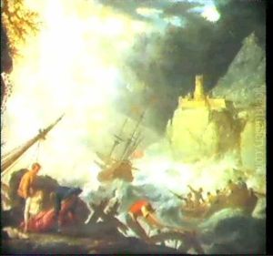 Scene De Naufrage by Philip James de Loutherbourg
