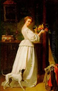 A Dish For The Master by Jean Baptiste Victor Loutrel