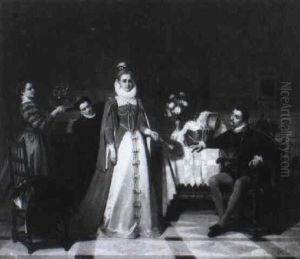 Morgentoilette by Jean Baptiste Victor Loutrel