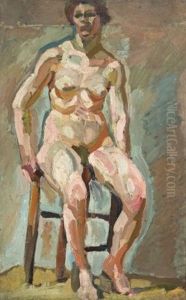 Sans Titre (study) by Maurice Albert Loutreuil