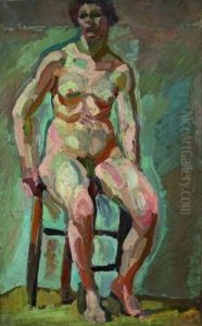 Etude Academique (study) by Maurice Albert Loutreuil
