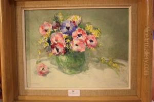 Bouquet De Fleurs Dans Un Vase Boule Bouquet De Fleurs Dans Un Vase Boule