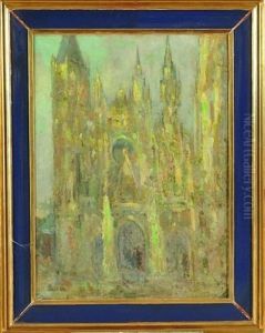 Facade De La Cathedrale De Rouen