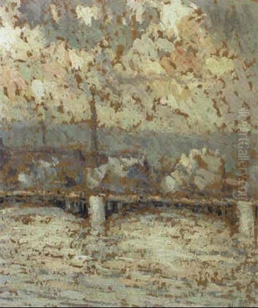 Rouen, Le Pont Boeldieu - view 1