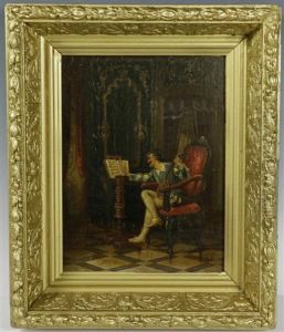 The Musician by Edmond Louyot