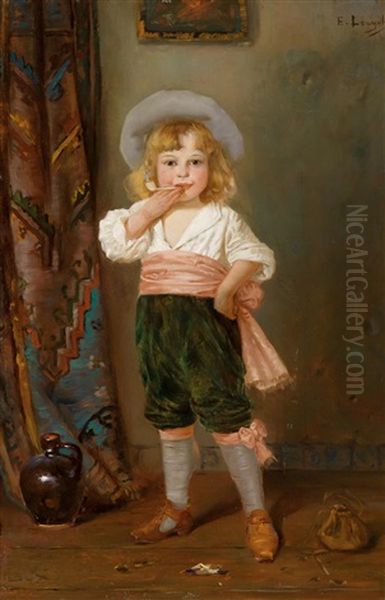 The Young Pipe Smoker - view 1