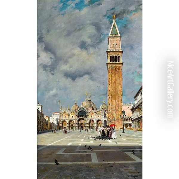 Die Piazza San Marco In Venedig - view 1