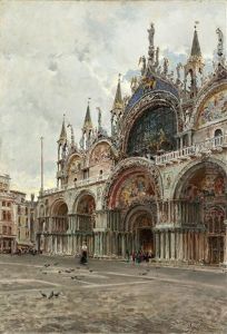 San Marco, Venedig by Augusto Lovatti