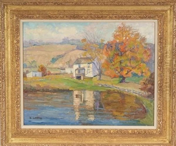 Near West Chester, Pa, Autumn Landscape - view 1