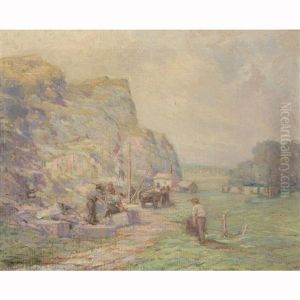Stone Breakers And Cove (2 Works) by Frank W. Loven