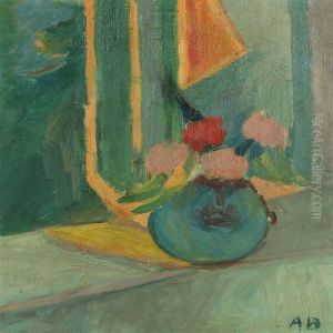 Still Life With Tulips by Axel Bentzen