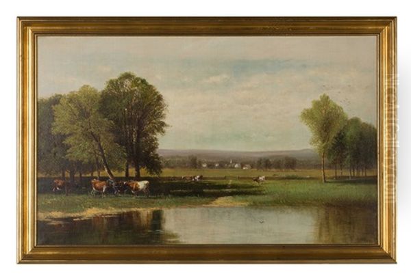 Cows In Landscape - view 1