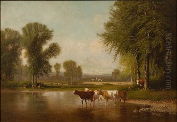 Landscape With Cows - view 1