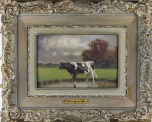 Painting Of A Coq by Clinton Loveridge