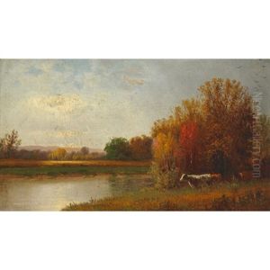 On The Connecticut River by Clinton Loveridge