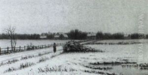 A Winter's Morning Walk by Clinton Loveridge