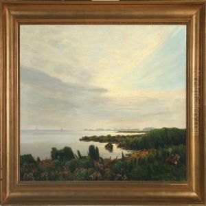 Seashore by Fritz Johannes Bentzen-Bilkvist