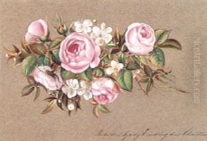 Roser Og Blomstrende Frugtgrene by Christine Marie Lovmand