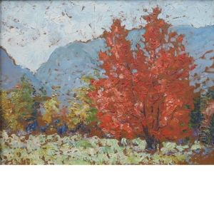 Autumn Day by Mary Fairchild MacMonnies Low
