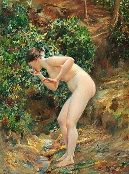 Nude In A Forest - view 1