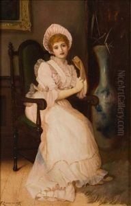 The New Gown by Charles Frederick Lowcock