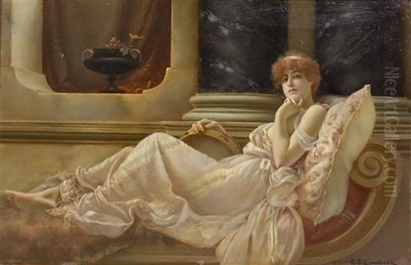 Femme Sur La Chaise - view 1